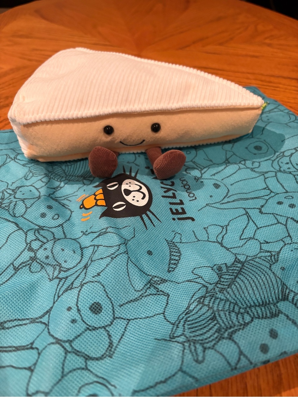 Retired Original Jellycat Amuseables Brie (Not Remake) - Tag Attached